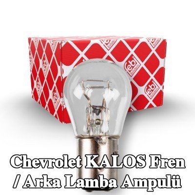 FEBI BILSTEIN Fren / arka lamba ampulü — 2003 Chevrolet Kalos