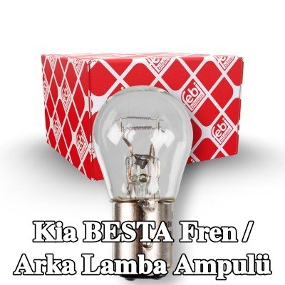 FEBI BILSTEIN Fren / arka lamba ampulü — 1995 Kia Besta