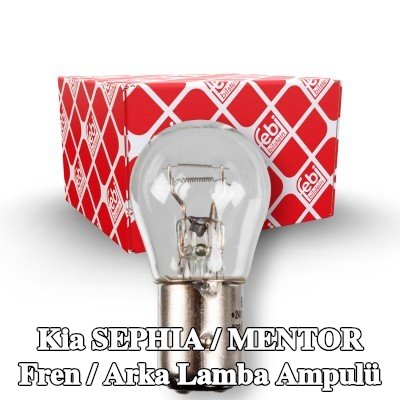 FEBI BILSTEIN Fren / arka lamba ampulü — Kia Sephia / Mentor