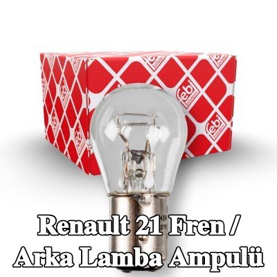 FEBI BILSTEIN Fren / arka lamba ampulü — Renault 21