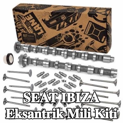 ET ENGINETEAM Egzoz tarafı eksantrik mili kiti, Emme Tarafı, kam takipçisi ile, valfli — 2012 SEAT Ibiza