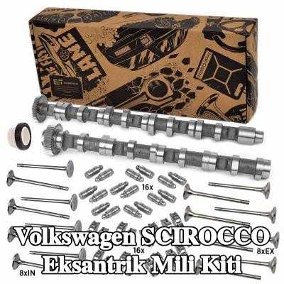 ET ENGINETEAM Egzoz tarafı eksantrik mili kiti, Emme Tarafı, kam takipçisi ile, valfli — 2012 Volkswagen Scirocco