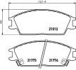 HELLA Fren balatası seti 14, 8mm — Hyundai Stellar (4)