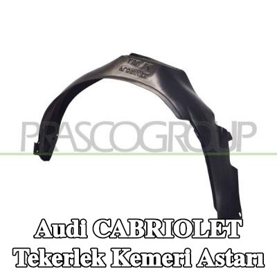 PRASCO Tekerlek kemeri kaplaması Sağ Ön — Audi Cabriolet