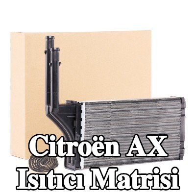 RIDEX Borulu ısıtıcı matrisi — Citroën Ax