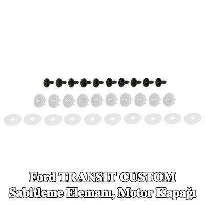 ROMIX Sabitleme Elemanı, motor kapağı — Ford Transit Custom