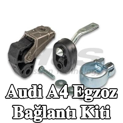 HJS Kelepçeli egzoz bağlantı kiti — Audi A4