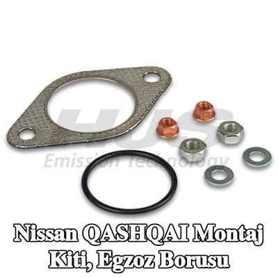HJS Montaj Kiti, egzoz borusu — Nissan Qashqai