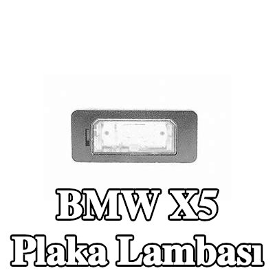 VAN WEZEL Her iki tarafta plaka lambası — BMW X5
