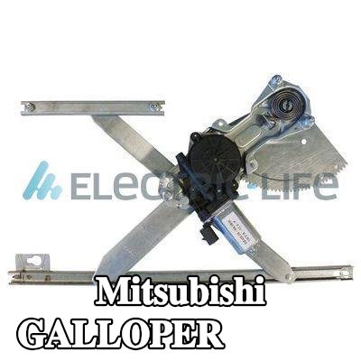 ELECTRIC LIFE مُحرك نافذة أمامي أيسر, كهربائي, مع محرك كهربائي — Mitsubishi Galloper