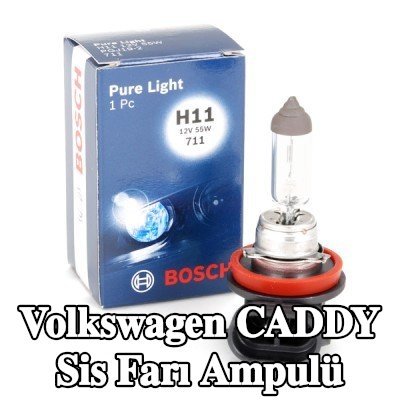 BOSCH Sis farı ampulü — Volkswagen Caddy