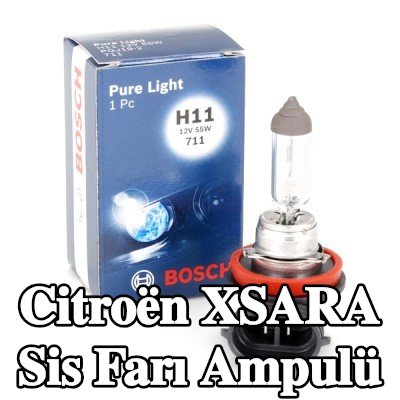 BOSCH Sis farı ampulü — Citroën Xsara