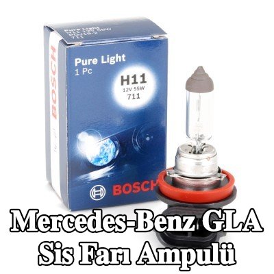 BOSCH Sis farı ampulü — Mercedes-Benz Gla