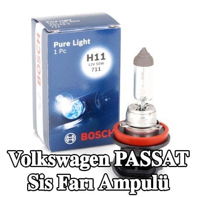 BOSCH Sis farı ampulü — 2005 Volkswagen Passat