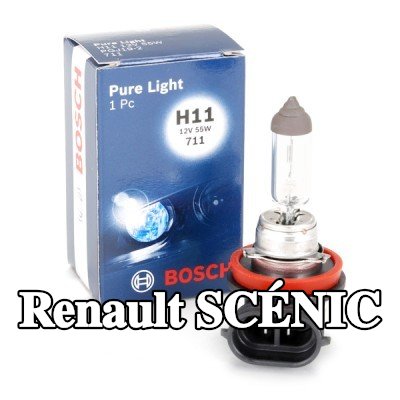 BOSCH لمبة مصباح ضباب — 2012 Renault Scénic