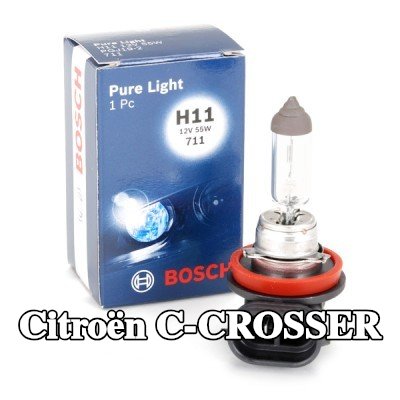 BOSCH لمبة مصباح ضباب — Citroën C-crosser