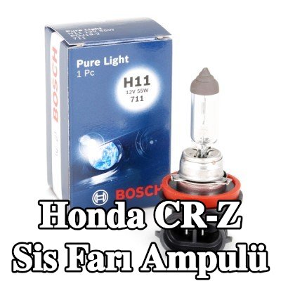 BOSCH Sis farı ampulü — 2011 Honda Cr-z