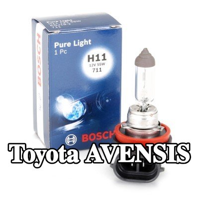 BOSCH لمبة مصباح ضباب — Toyota Avensis