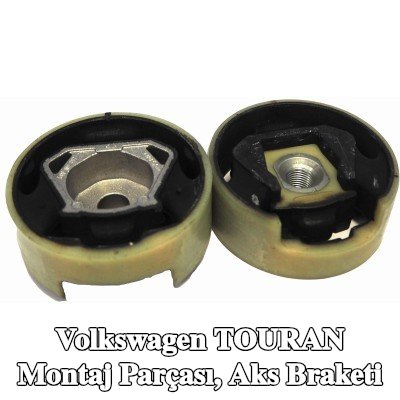 CORTECO Montaj, ön aks braketi — Volkswagen Touran