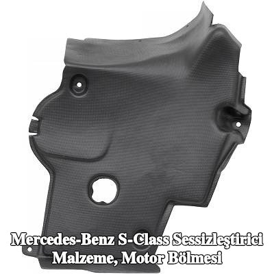 DIEDERICHS Sessizleştirici Malzeme, motor bölmesi Sol Alt — 1997 Mercedes-Benz S-Class