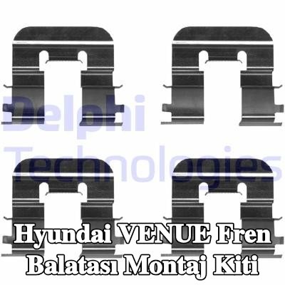 DELPHI Fren balatası montaj kiti — Hyundai Venue