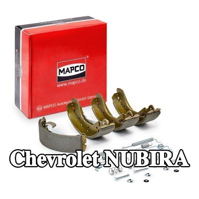 MAPCO طقم فرامل أسطوانية للمحور الخلفي, مع ملحقات — Chevrolet Nubira