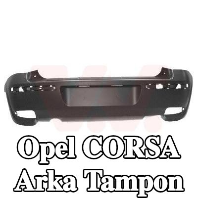 VAN WEZEL Arka tampon Arka, aksesuarsız — 2002 Opel Corsa