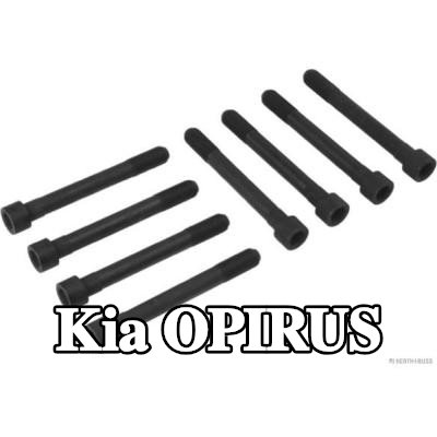 HERTH+BUSS JAKOPARTS مجموعة البراغي, رأس الأسطوانة M12, 103mm — Kia Opirus
