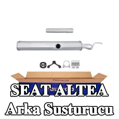 HELLA Arka susturucu Arka, montaj parçaları ile — SEAT Altea