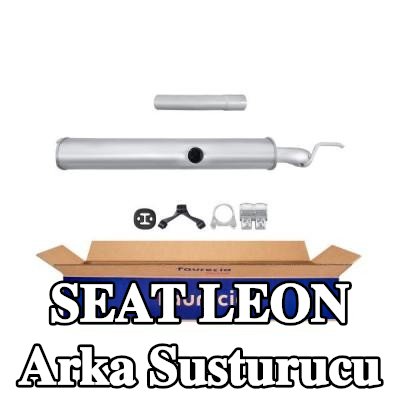 HELLA Arka susturucu Arka, montaj parçaları ile — 2012 SEAT Leon