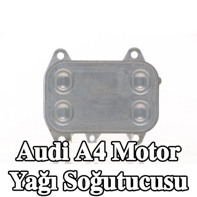 MAHLE Conta/sızdırmazlık elemanları ile motor yağı soğutucusu — 2011 Audi A4