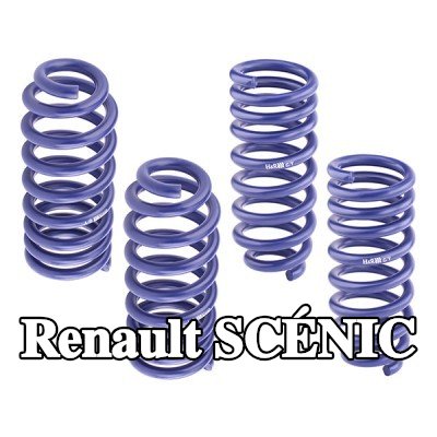 H&R مجموعة التعليق، نوابض لولبية — 2012 Renault Scénic