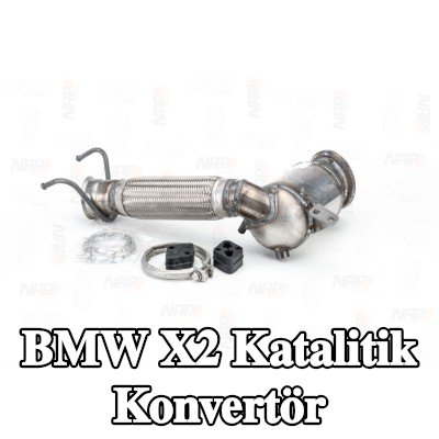 NAP carparts Sabitleme/montaj malzemesi dahil katalitik konvertör — BMW X2