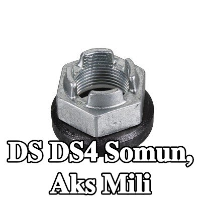 METZGER Somun, ön aks sol aks mili, Ön Aks Sağ — DS Ds4