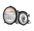HELLA Far Sağ, H6W, H7/H7, PY21W, ampullü, far seviyeleme motorlu, Gösterge Rengi: şeffaf — Mercedes-Benz Clk (1)