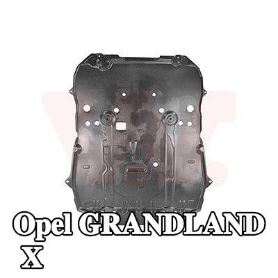 VAN WEZEL مادة عازلة للصوت, الجزء السفلي من حجرة المحرك — Opel Grandland X