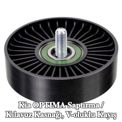 FEBI BILSTEIN Saptırma / kılavuz kasnağı, V-ribbed belt Outer Diameter: 94, 5mm — Kia Optima