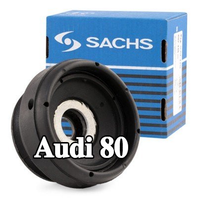 SACHS حامل الدعامة العلوية للمحور الأمامي الأيسر, المحور الأمامي الأيمن, مع محمل كروي مدمج — Audi 80