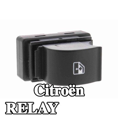 VEMO مفتاح نافذة جانب الراكب — Citroën Relay
