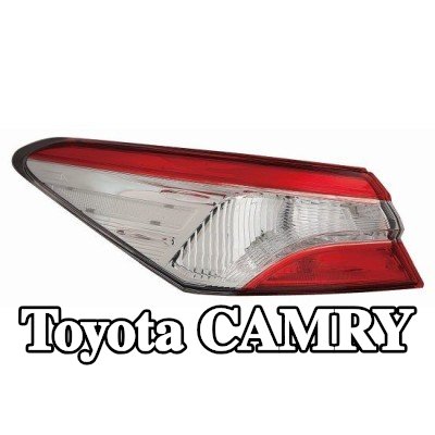 ABAKUS المصباح الخلفي الأيسر, بدون لمبة — Toyota Camry