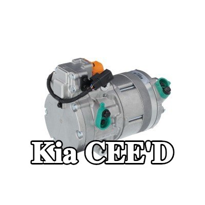 VALEO ضاغط تكييف الهواء مع زيت ضاغط PAG — Kia Cee'd