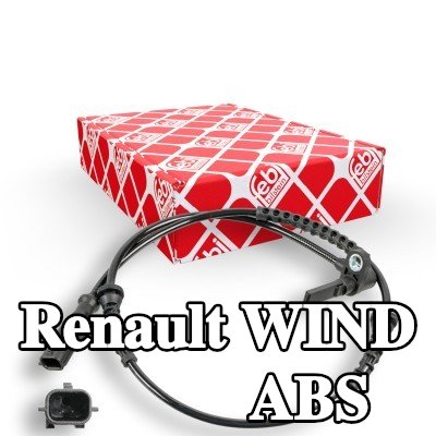 FEBI BILSTEIN مستشعر ABS للمحور الأمامي الأيسر, المحور الأمامي الأيمن — Renault Wind