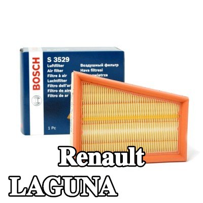 BOSCH مرشح الهواء — 2002 Renault Laguna