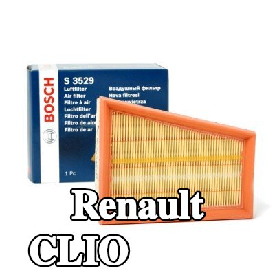 BOSCH مرشح الهواء — Renault Clio