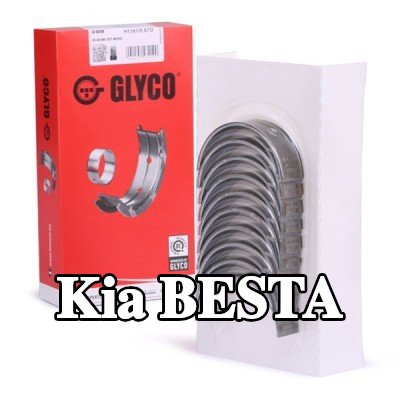 GLYCO محمل العمود المرفقي من سبائك الألومنيوم على قاعدة فولاذية — Kia Besta