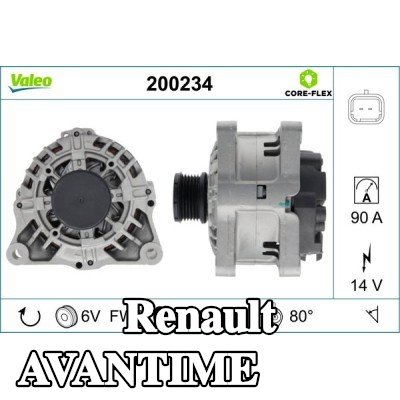 VALEO طقم القابض KIT2P, KIT2P, يتطلب أدوات خاصة للتركيب, مع قرص القابض, مع صفيحة ضغط القابض, بدون أسطوانة تابعة مركزية — Renault Avantime