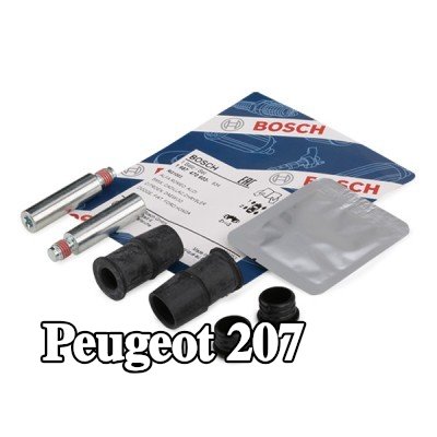 BOSCH طقم جلبة التوجيه, مكابح مع مواد التثبيت/التركيب — 2012 Peugeot 207