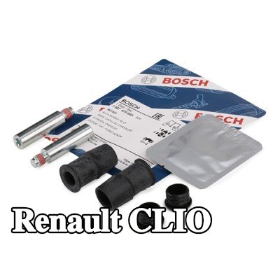 BOSCH طقم جلبة التوجيه, مكابح مع مواد التثبيت/التركيب — Renault Clio