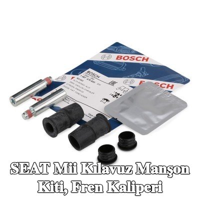 BOSCH Kılavuz manşon kiti, sabitleme/montaj malzemeli fren kaliperi — SEAT Mii