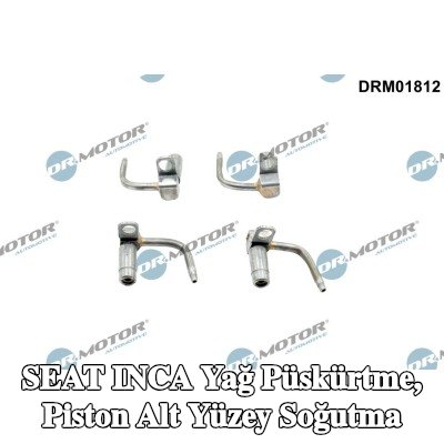 DR.MOTOR AUTOMOTIVE Yağ püskürtme, piston alt yüzey soğutma — SEAT Inca